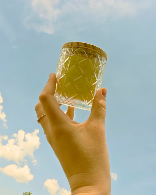 Citrus Breeze - Beeswax-Coconut Oil Candle- Essential Oil Scented, All Natural & Non-Toxic, Hand-Poured in Northern KY
